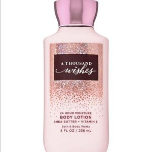 NWT Bath & Body Works A Thousand Wishes 24hr Moisture Body Lotion 8 oz